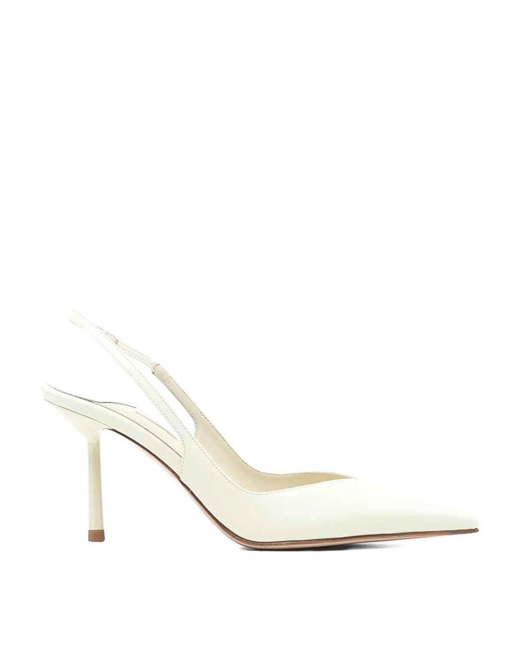 Le Silla White Sandals
