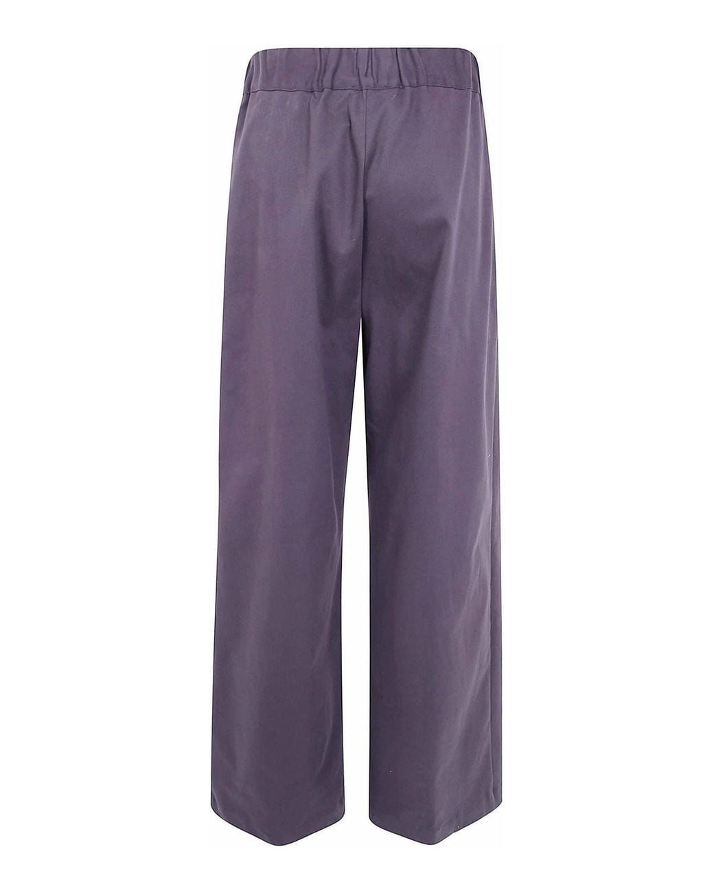 Semicouture Purple Johnny Wool Trousers