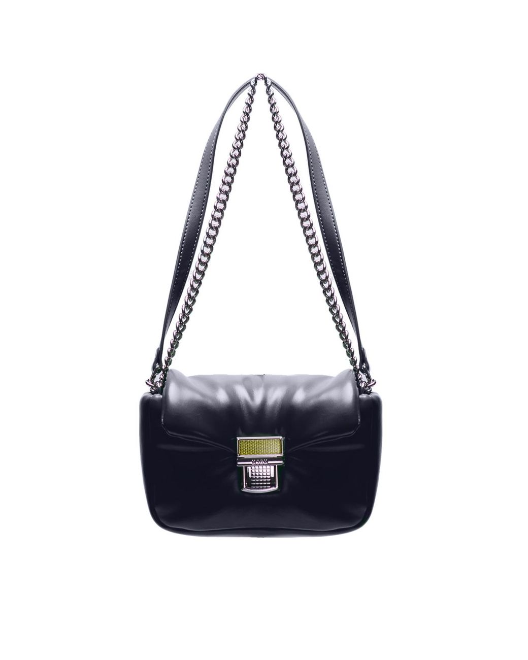 MSGM Black Click Bag Cross Body for men