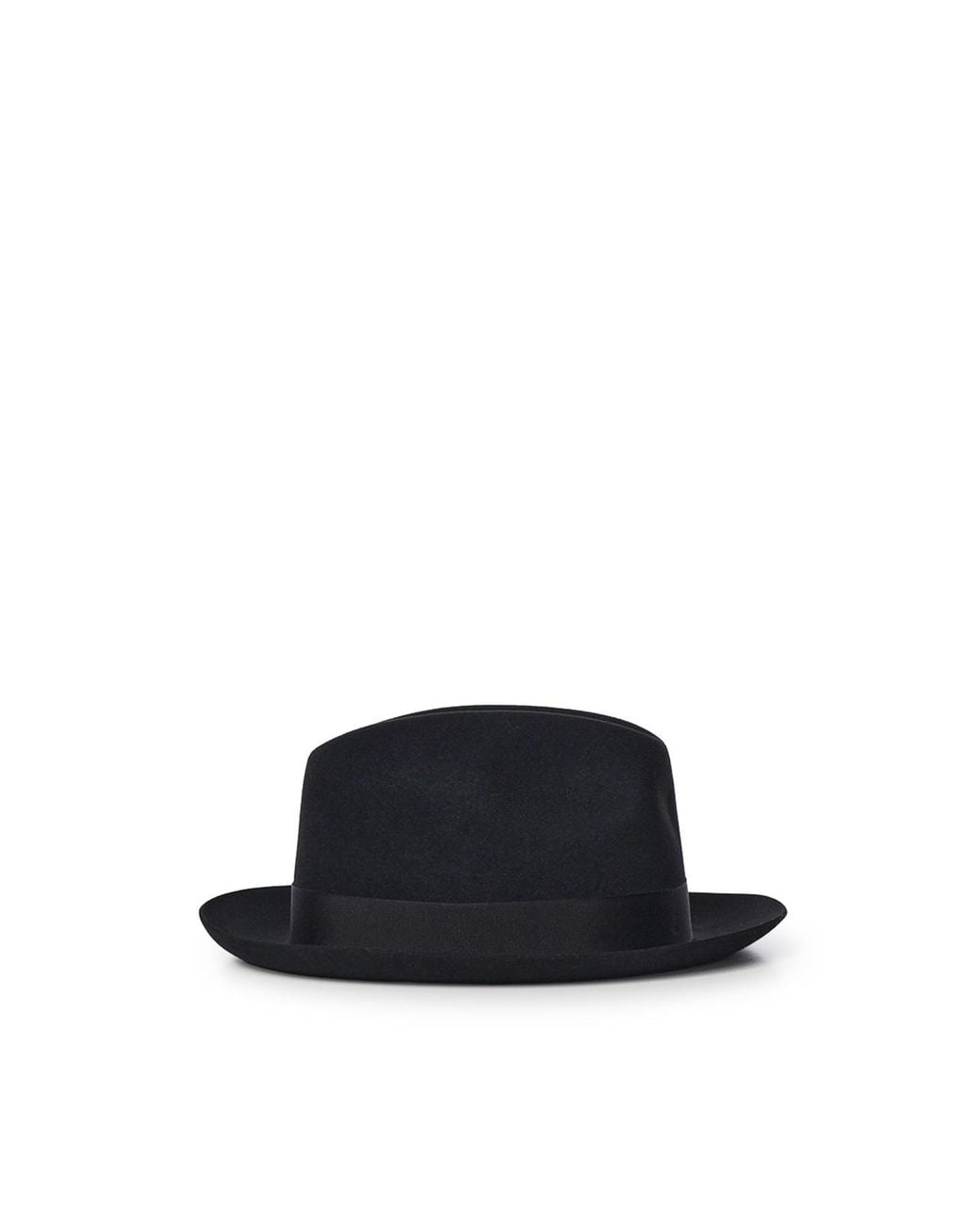 Borsalino Black Damiano Felt Hat for men