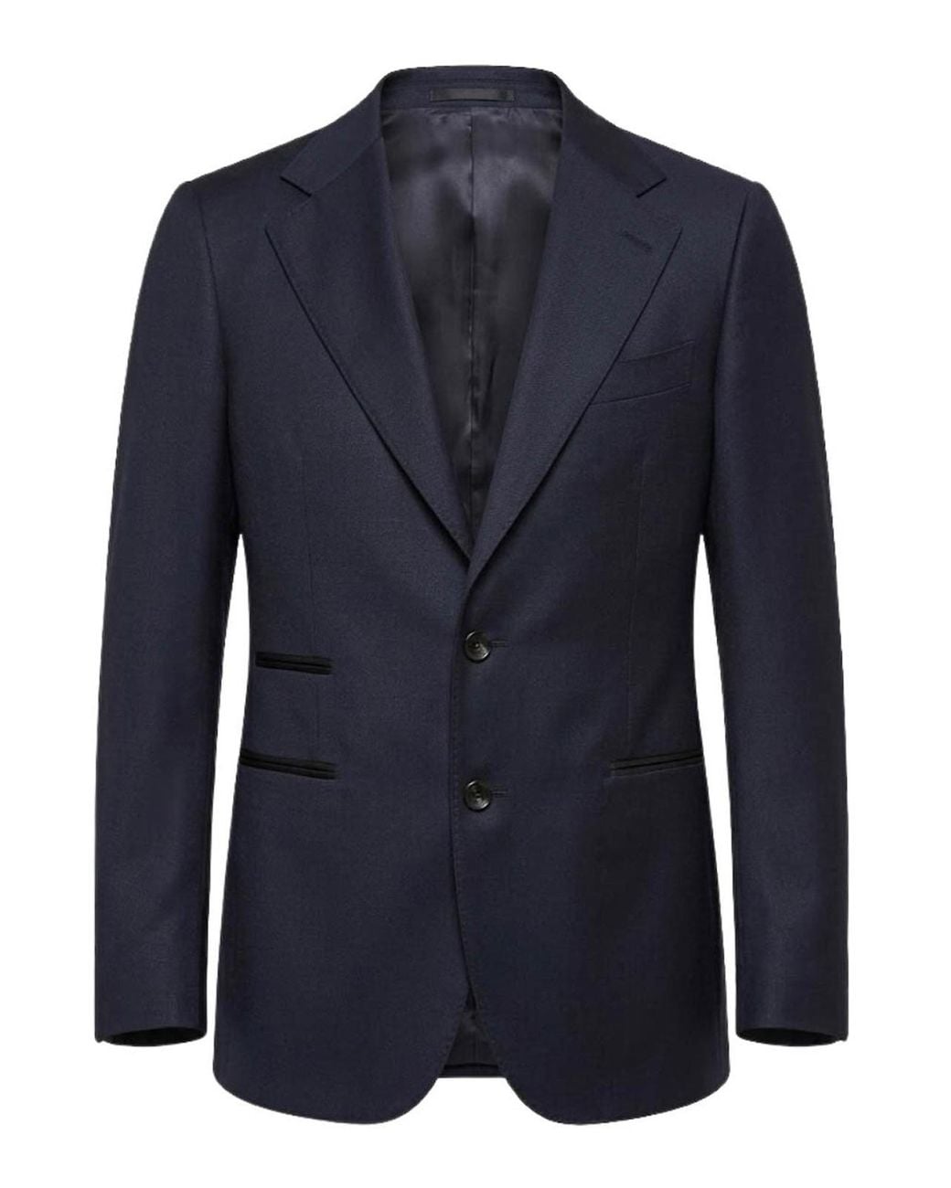 Franzese Collection Blue 100% Super 110S Virg for men