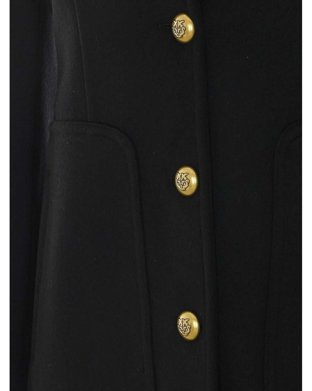 Pull Col Roulé Pinko en coloris Black