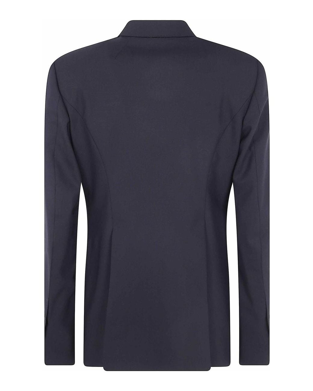 Rick Owens Blue Soft Soft Blazer Jacket for men