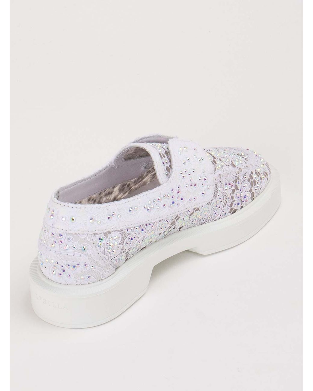 Le Silla White Loafer