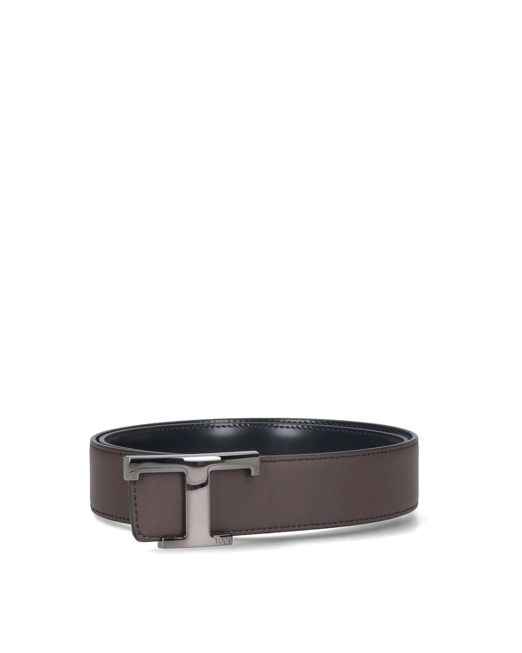 Tod's White Reversible Belt for men