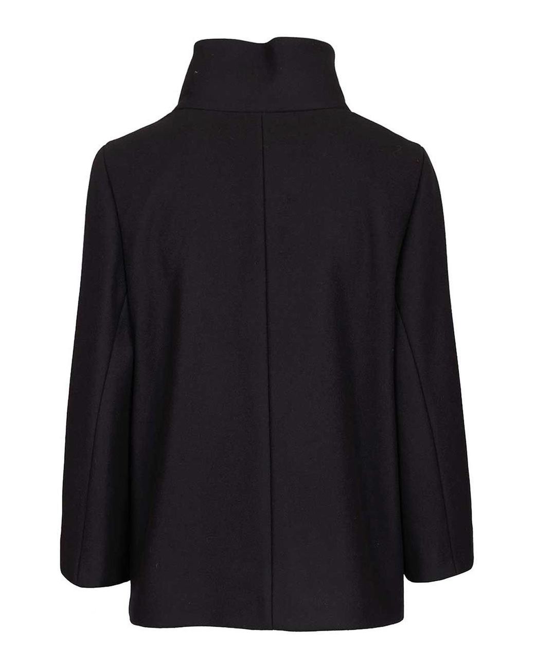 Fay Blue Wool Cape