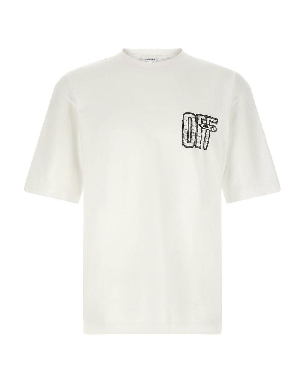 Off-White c/o Virgil Abloh White 'Motion Arrow Skate' T-Shirt for men