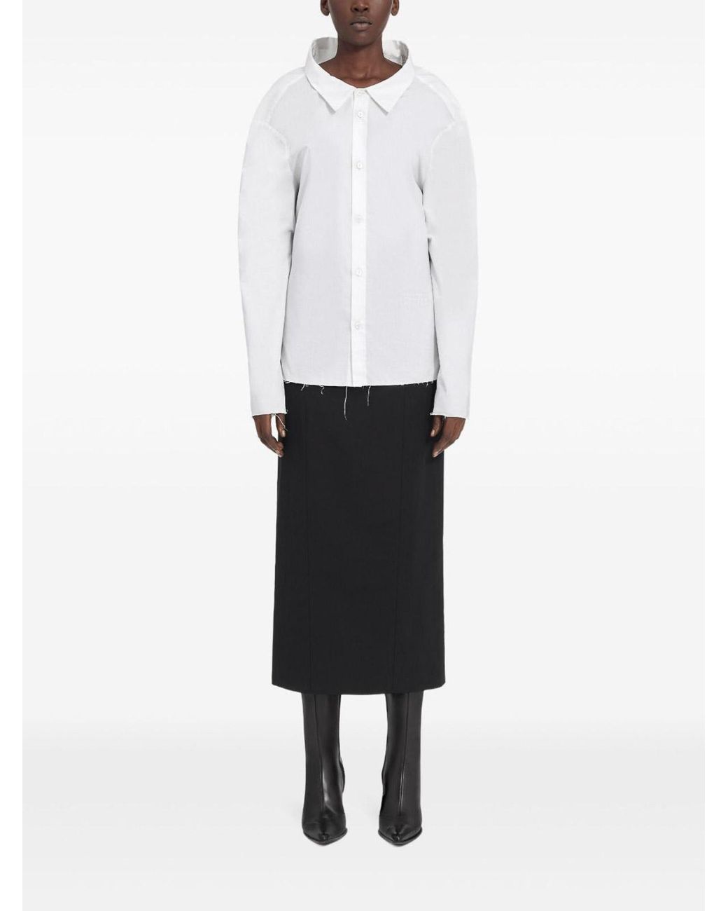 MM6 by Maison Margiela White Shirt