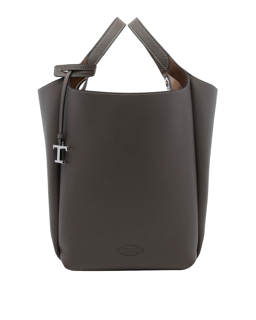 Tod's Black Small Leather Bucket Bag