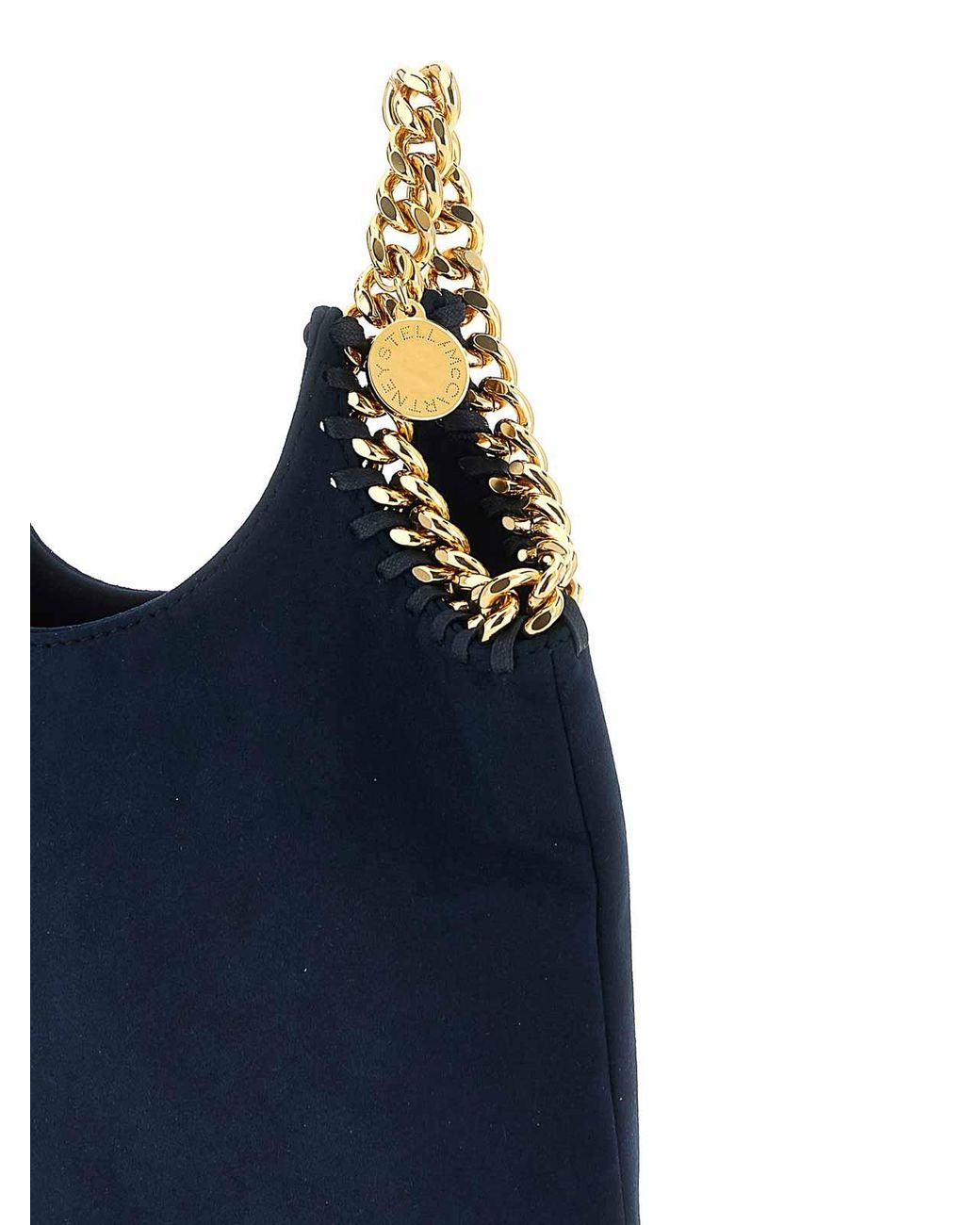 Stella McCartney Blue Null' Suede Handbag