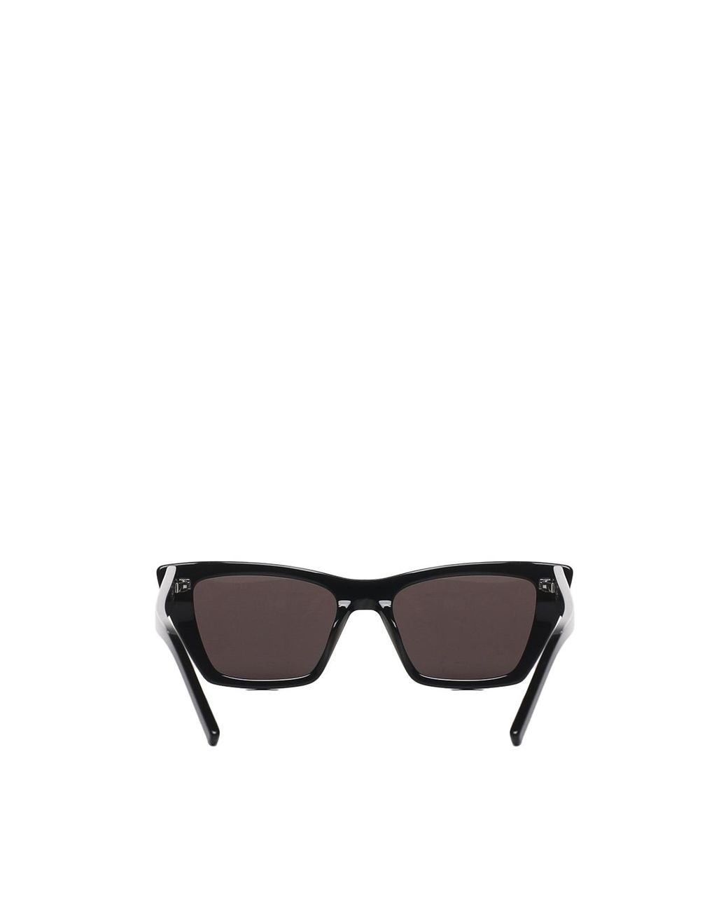 Saint Laurent Gray Sunglasses With Cat-Eye Frame for men