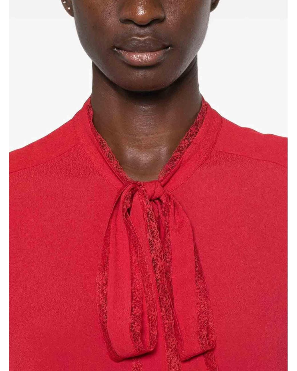 Twinset Red Shirt
