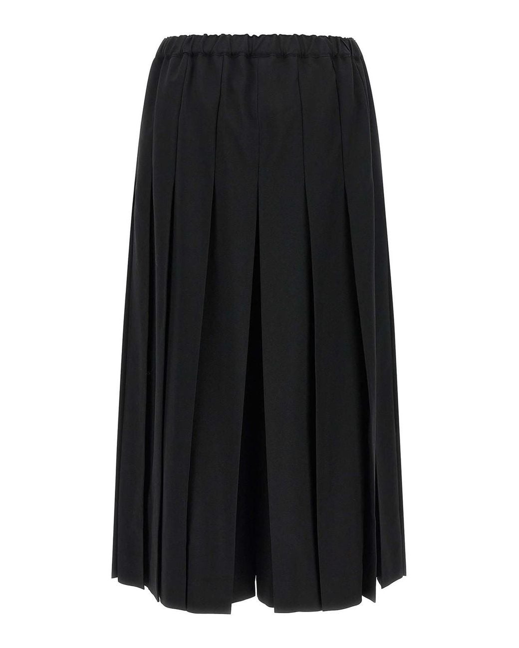 Comme des Garçons Black Pleated Trousers