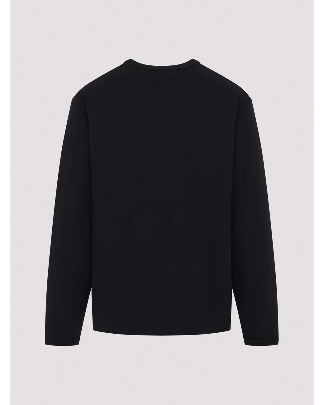 Lemaire Blue Long Sleeve Boxy T-Shirt for men
