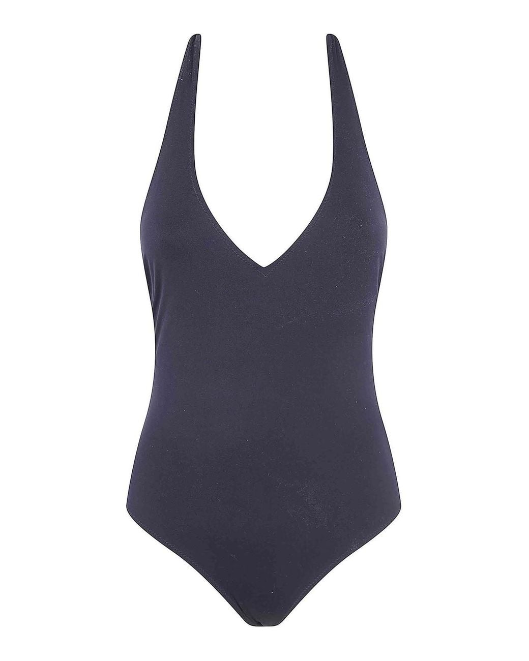 Laura Urbinati Blue Body Deep Neck