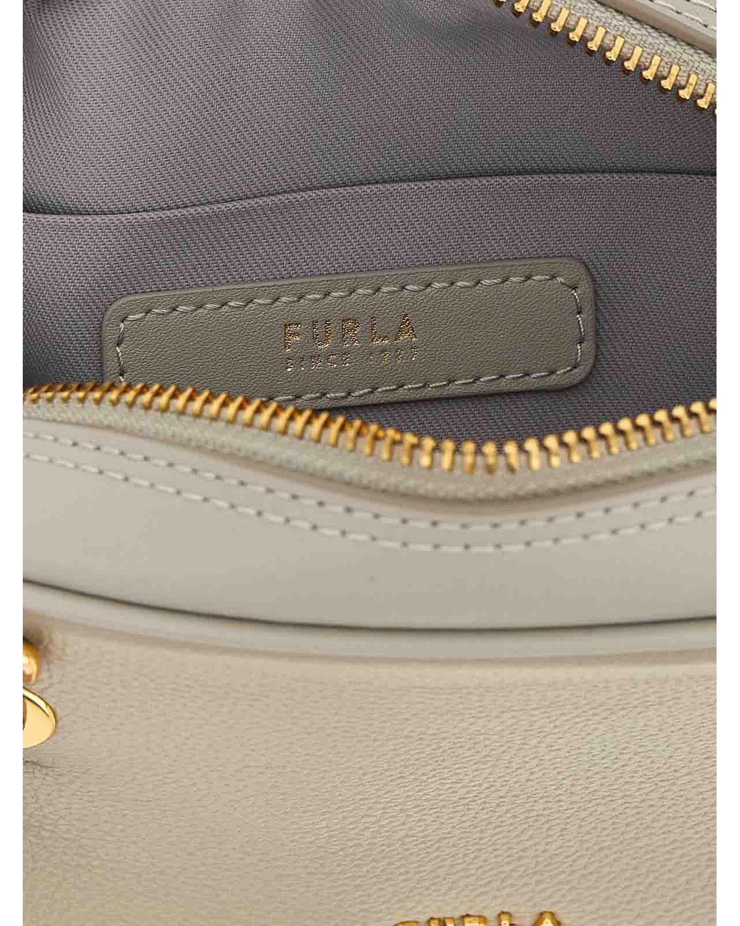 Furla White Poppy S' Handbag
