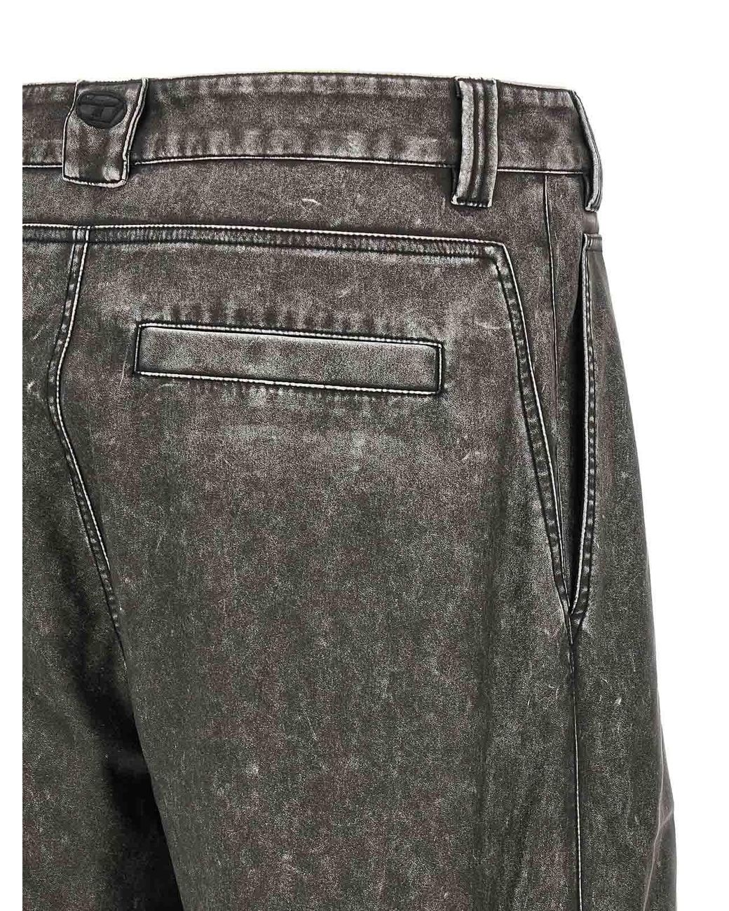 DIESEL Gray P-Delly-Njcj' Pants for men
