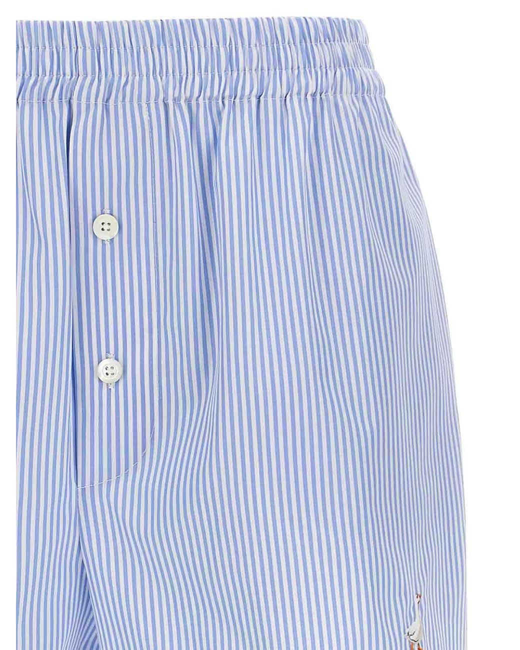 Short Moschino en coloris Blue