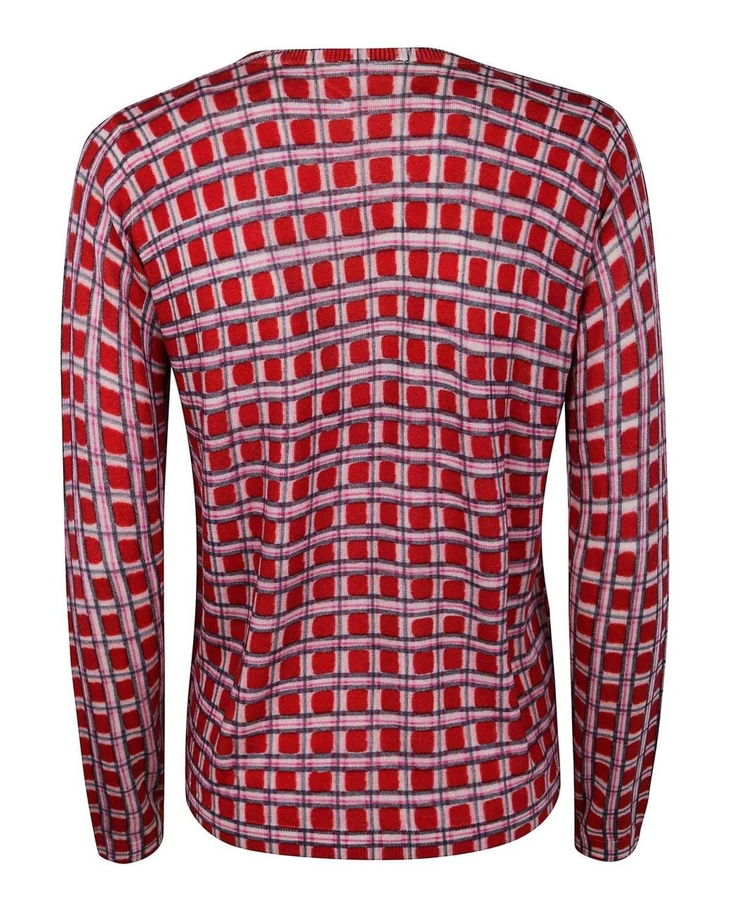 In bed with You Red Boatneck Printed Jumper