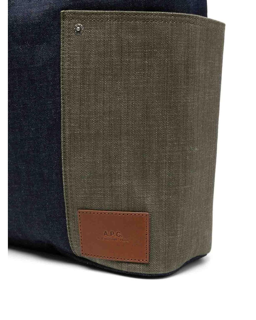 A.P.C. Black Bum Bag for men