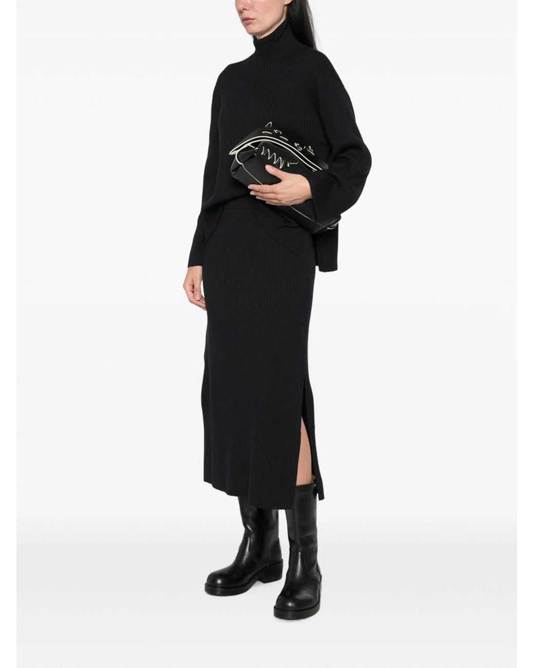 A.P.C. Black Skirt