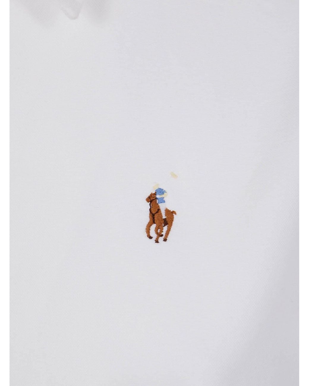 Polo Ralph Lauren White N Cory Long Sleeve Day Dress