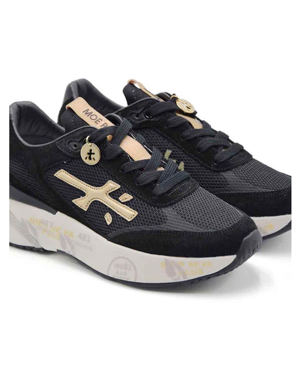 Premiata Black Moerund 7799 Sneakers