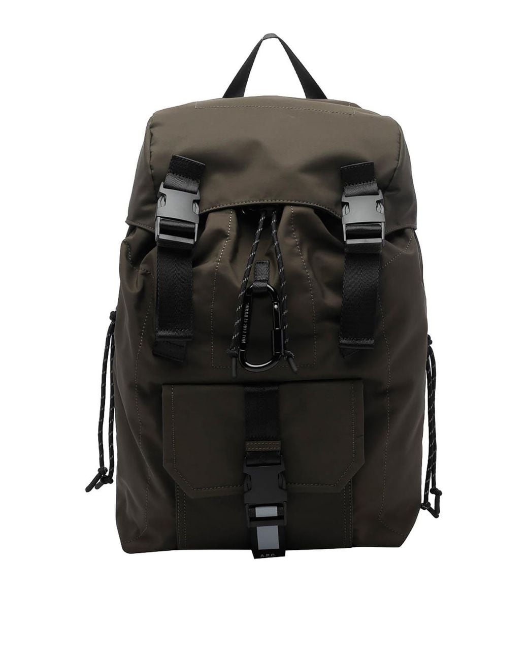 A.P.C. Black Trek Backpack for men