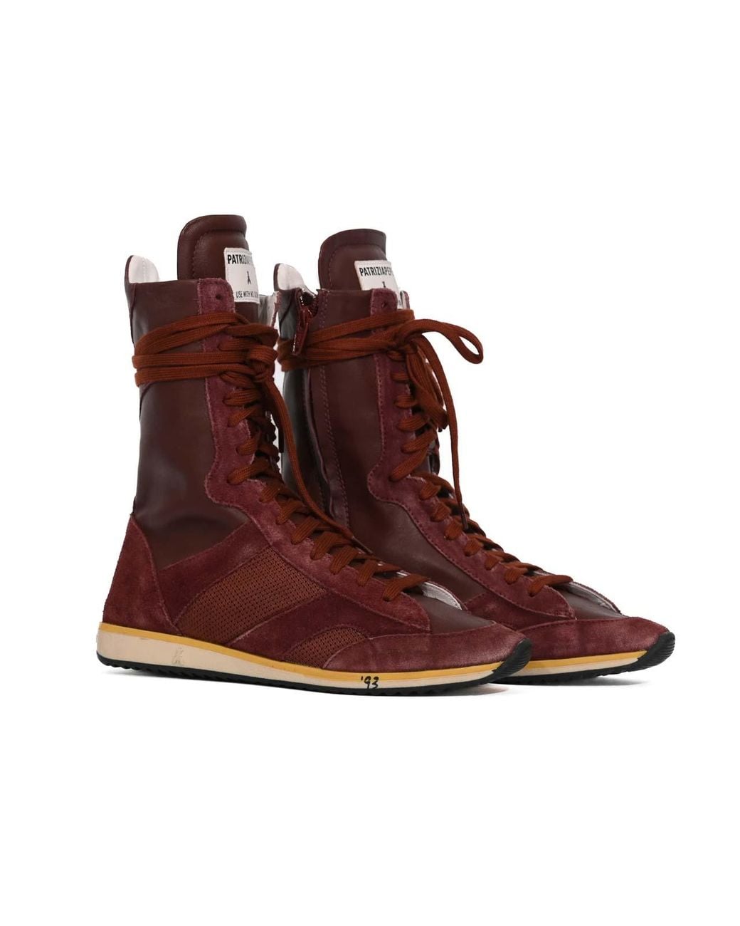 Patrizia Pepe Brown Sneakers Racing Sk