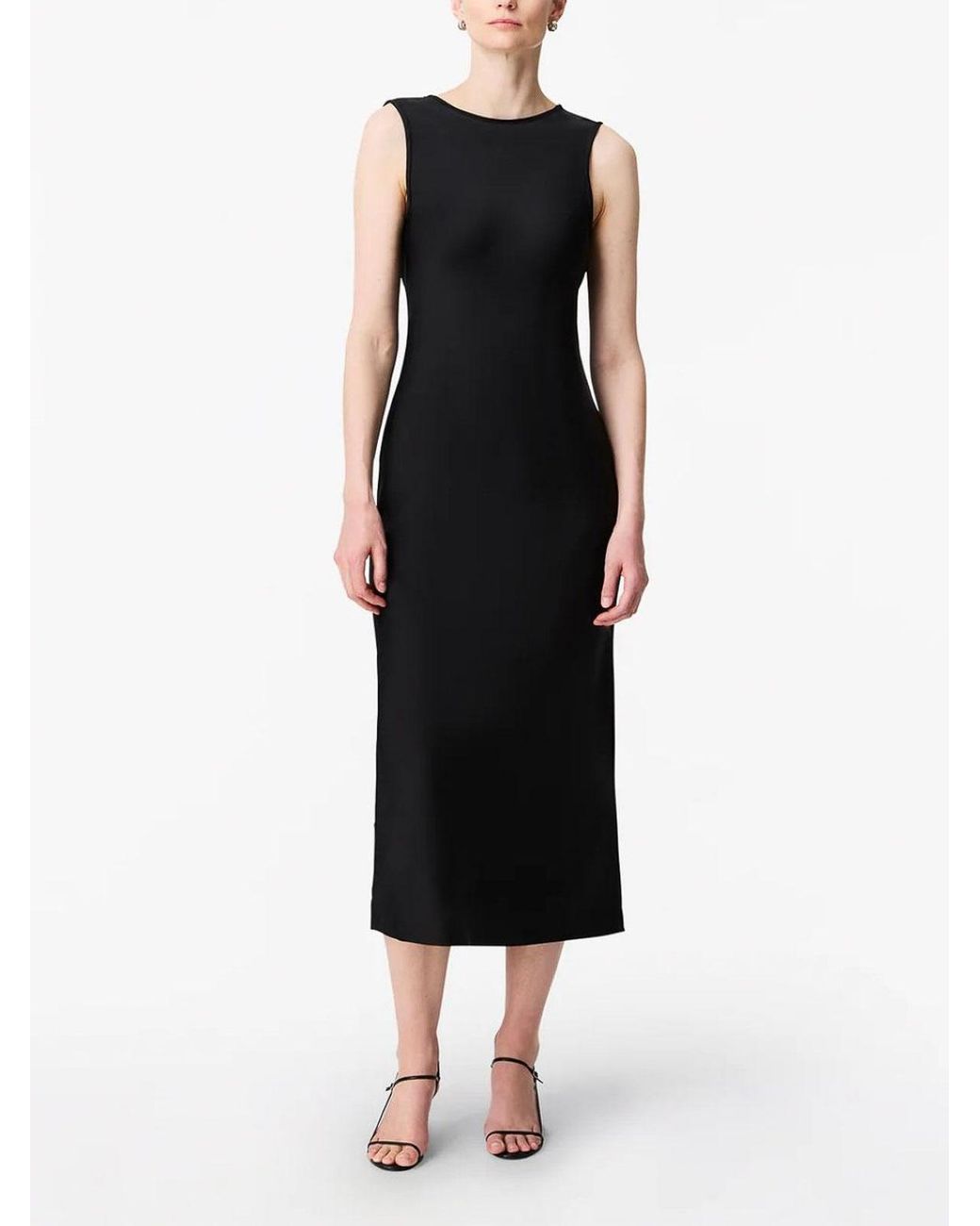 Another Tomorrow Black Dress