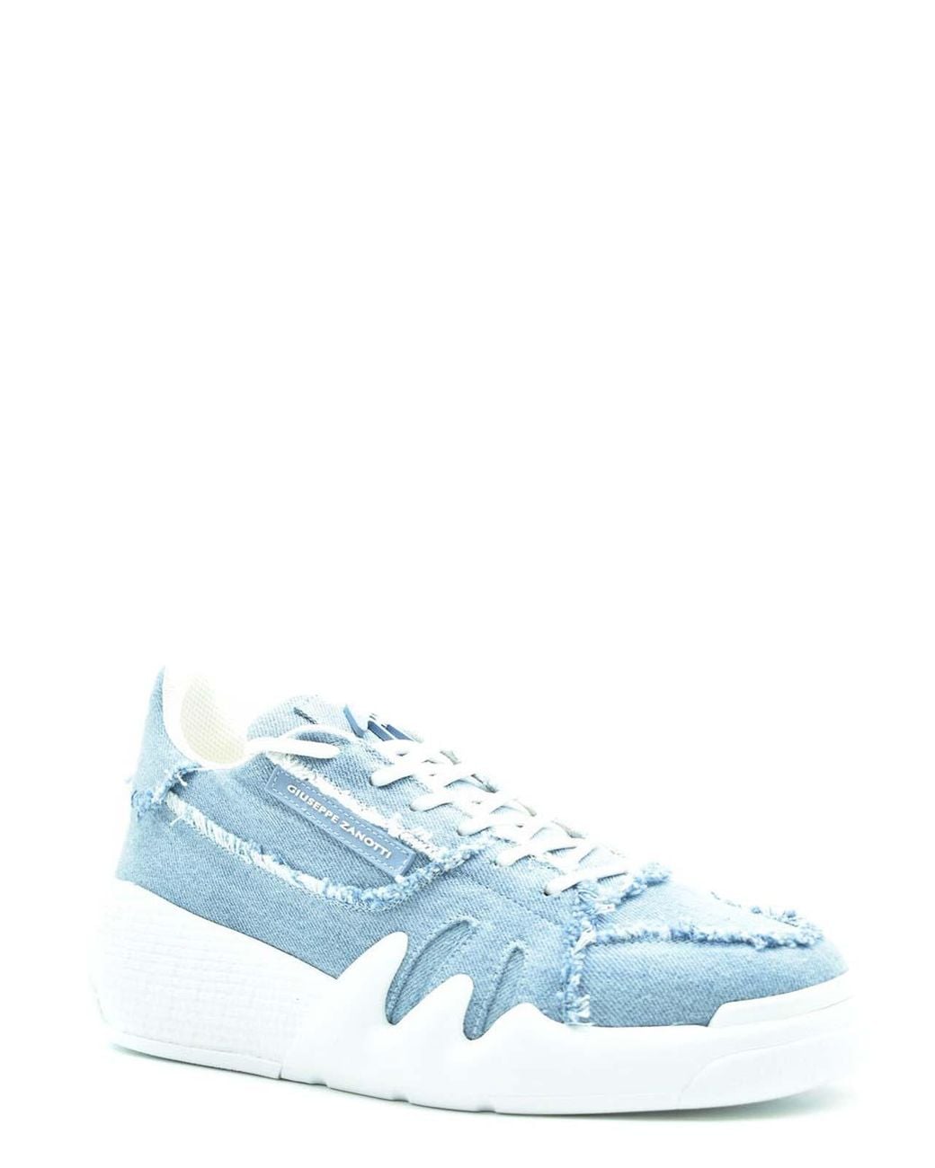 Giuseppe Zanotti Blue Sneakers for men