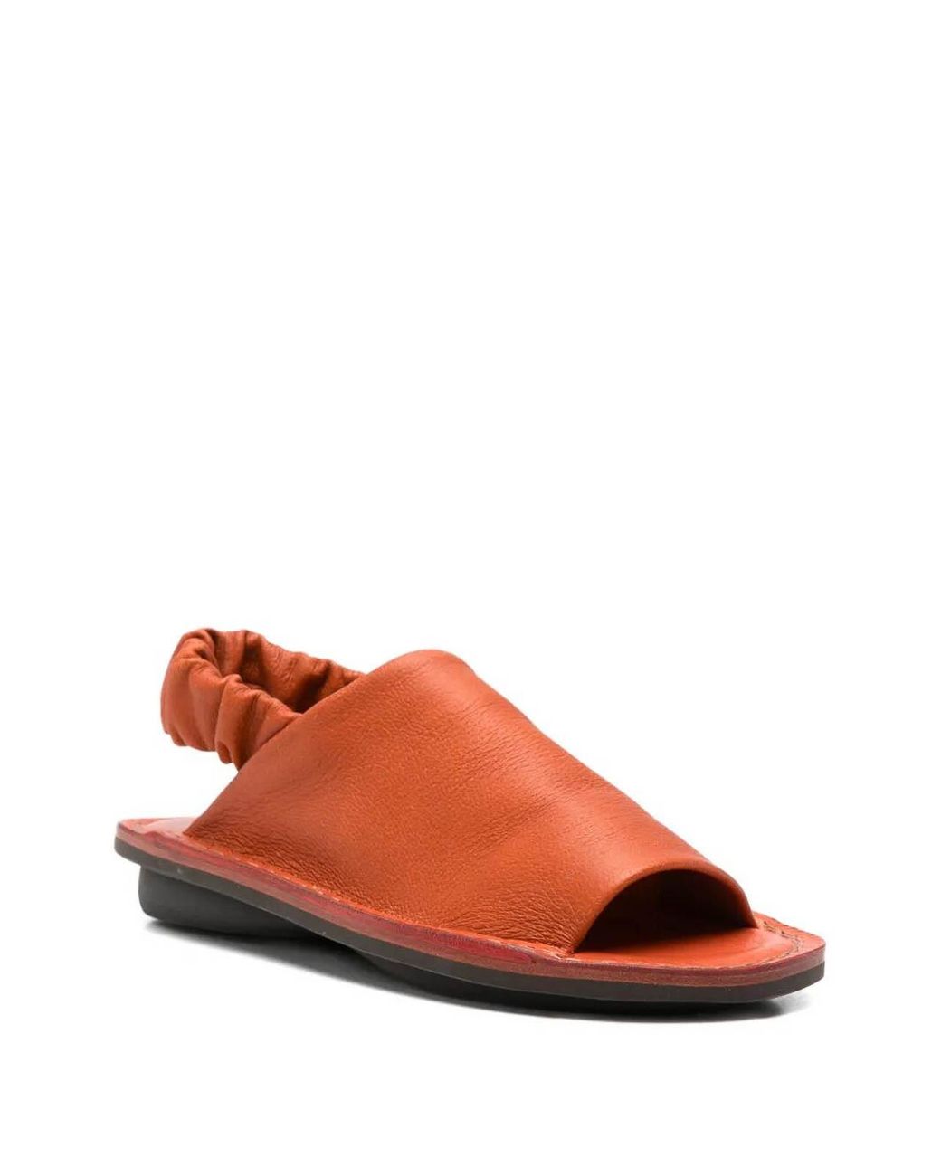 Trippen Brown Nudge Flat Sandals