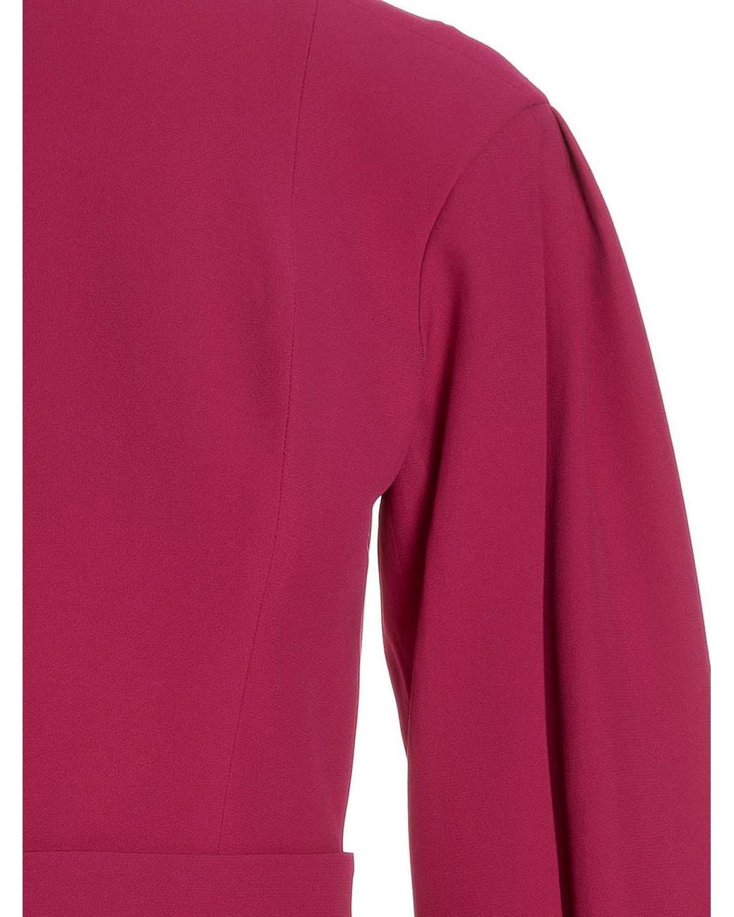 Giovanni bedin Red Cady Dress