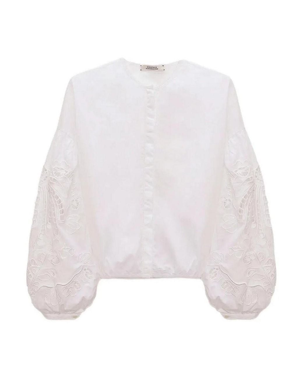 Dorothee Schumacher White Embroidered Beauty Blouse