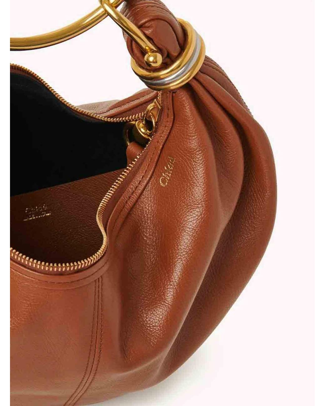 Chloé Brown Bracelet Bag