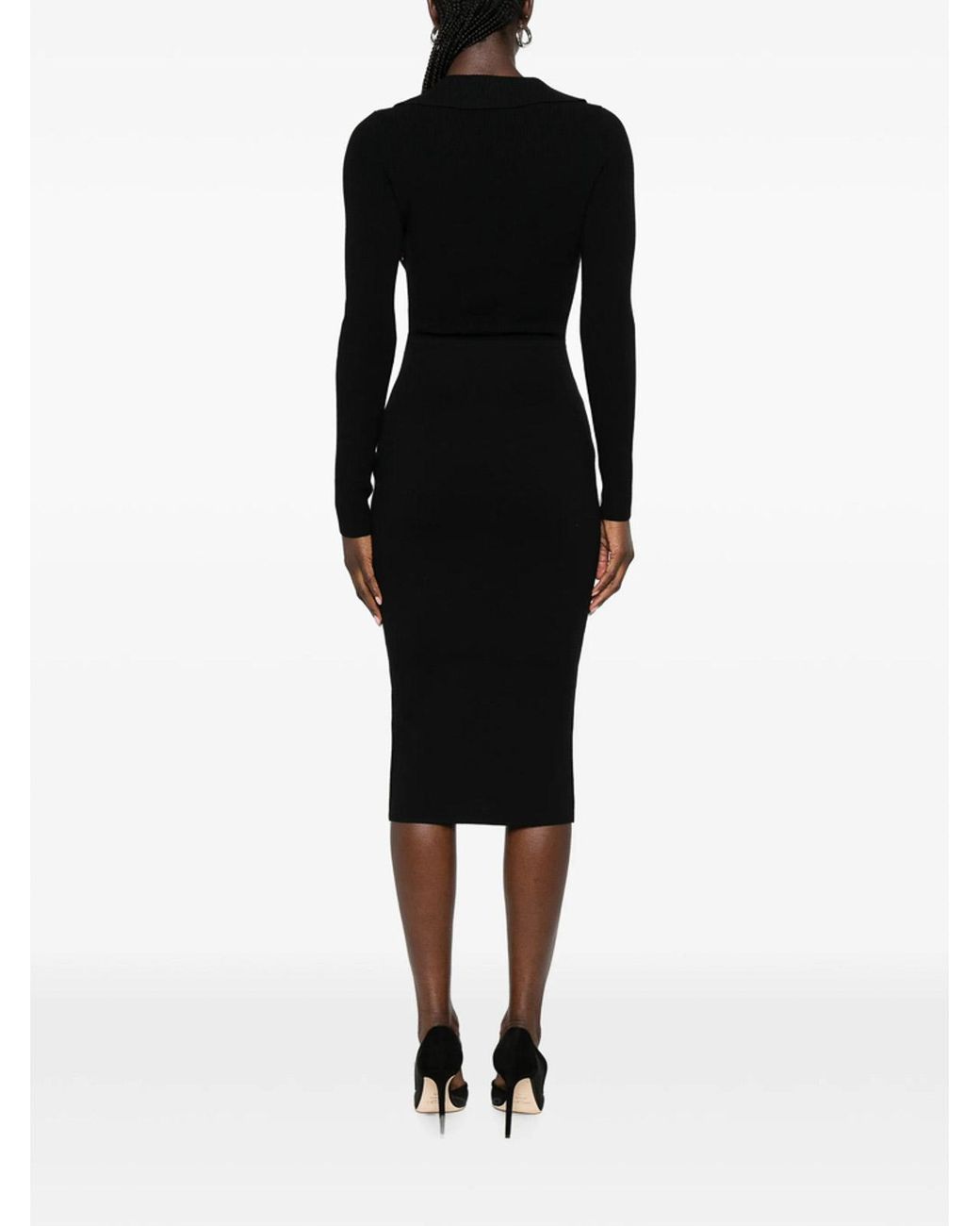 Elisabetta Franchi Black Dress