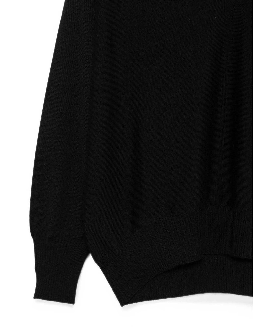 D. EXTERIOR Black Sweater