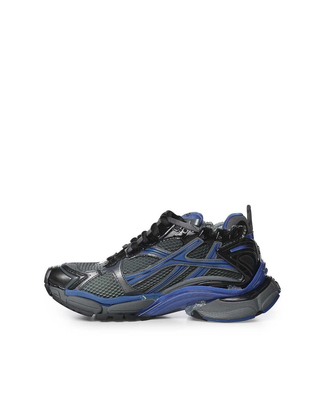 Balenciaga Blue Runner Gradient Mesh Sneaker for men