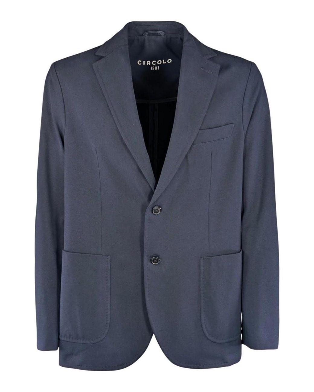 Circolo 1901 Blue Stretch Blazer for men