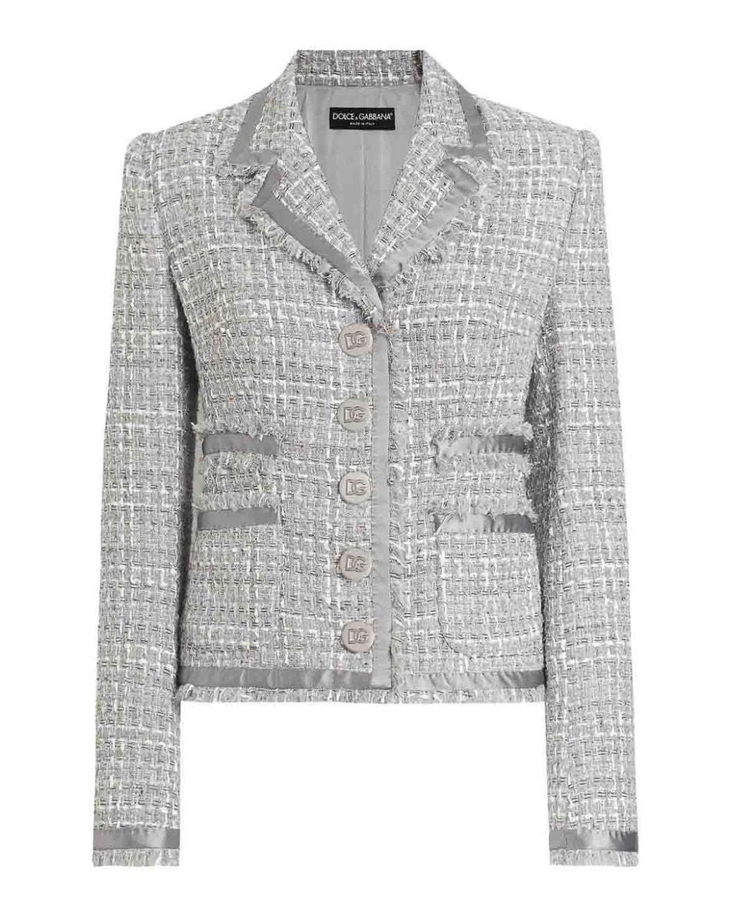 Dolce & Gabbana Gray Dolce & Gabbana Jackets