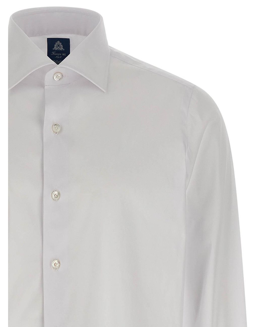 Finamore 1925 White Napoli Shirt for men