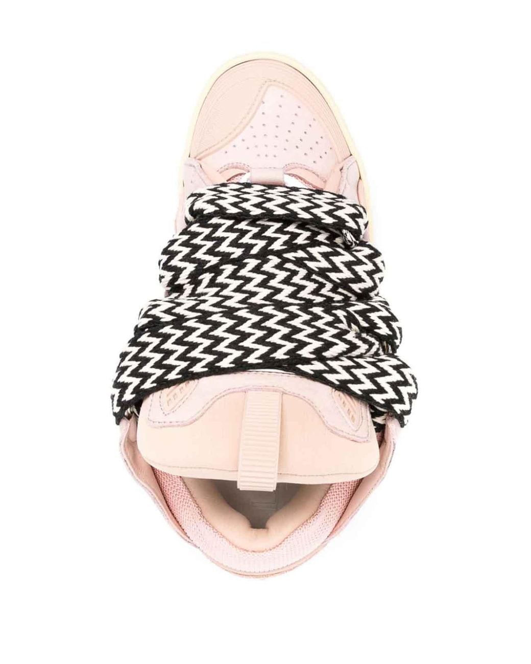 Lanvin Pink Curb Sneakers