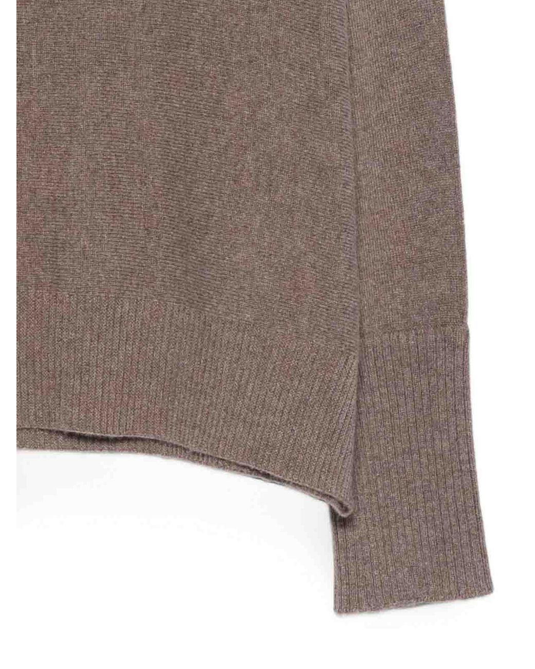D. EXTERIOR Brown Sweater