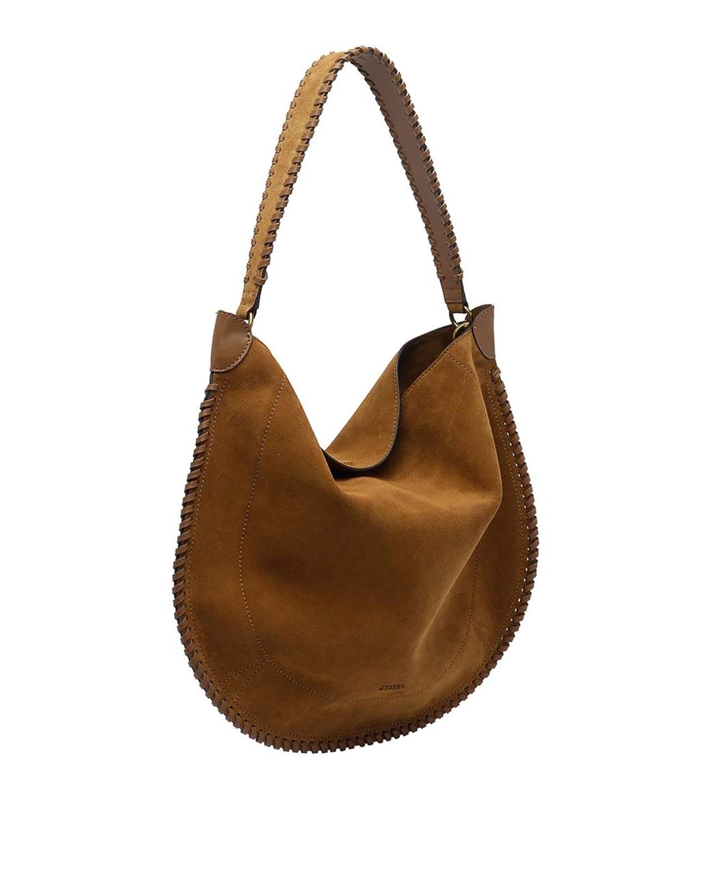 Isabel Marant Brown Cognac Soft Oskan Hobo