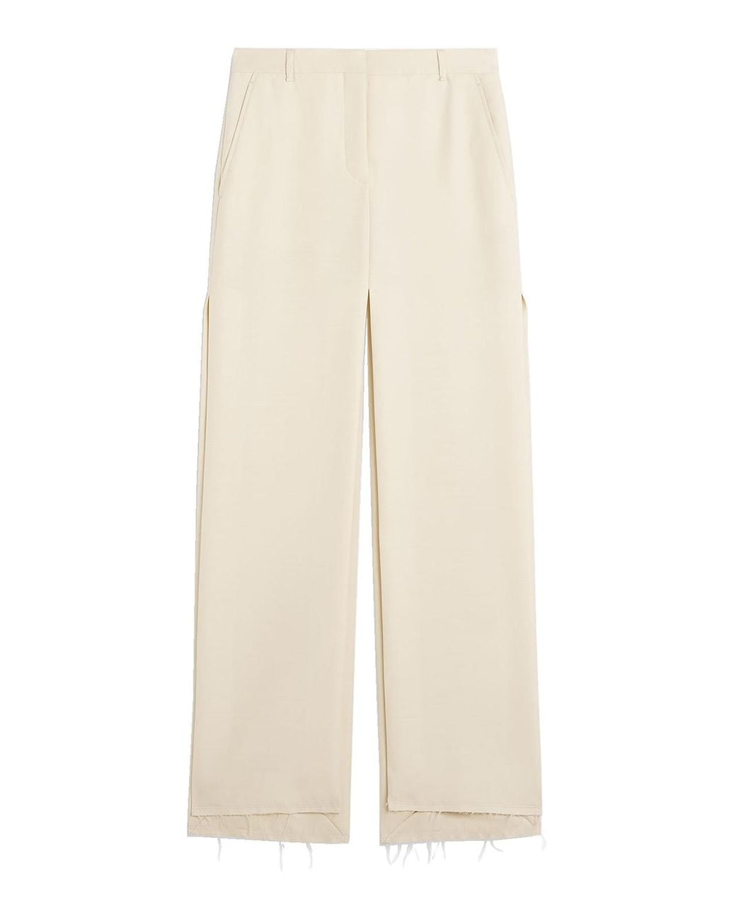 Lanvin White Trousers
