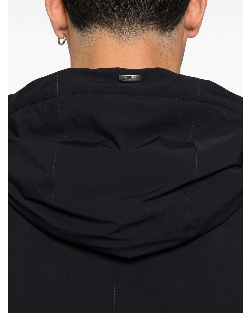 Giacca Nylon Blouson di Herno in Blue da Uomo