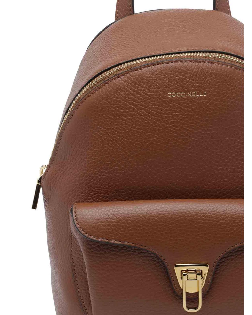 Coccinelle Brown Beat Generation Backpack
