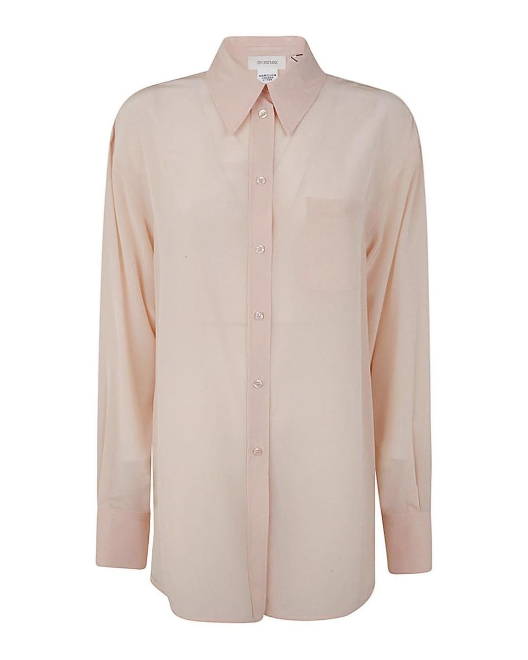 Max Mara White Rovigo Oversized Shirt