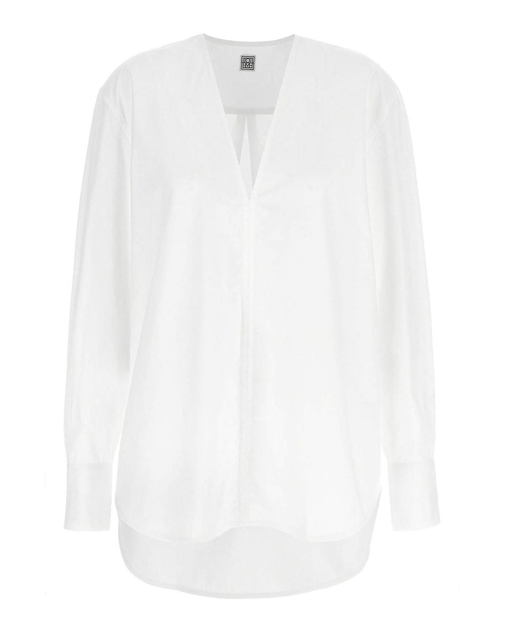 Totême White Cotton Blouse