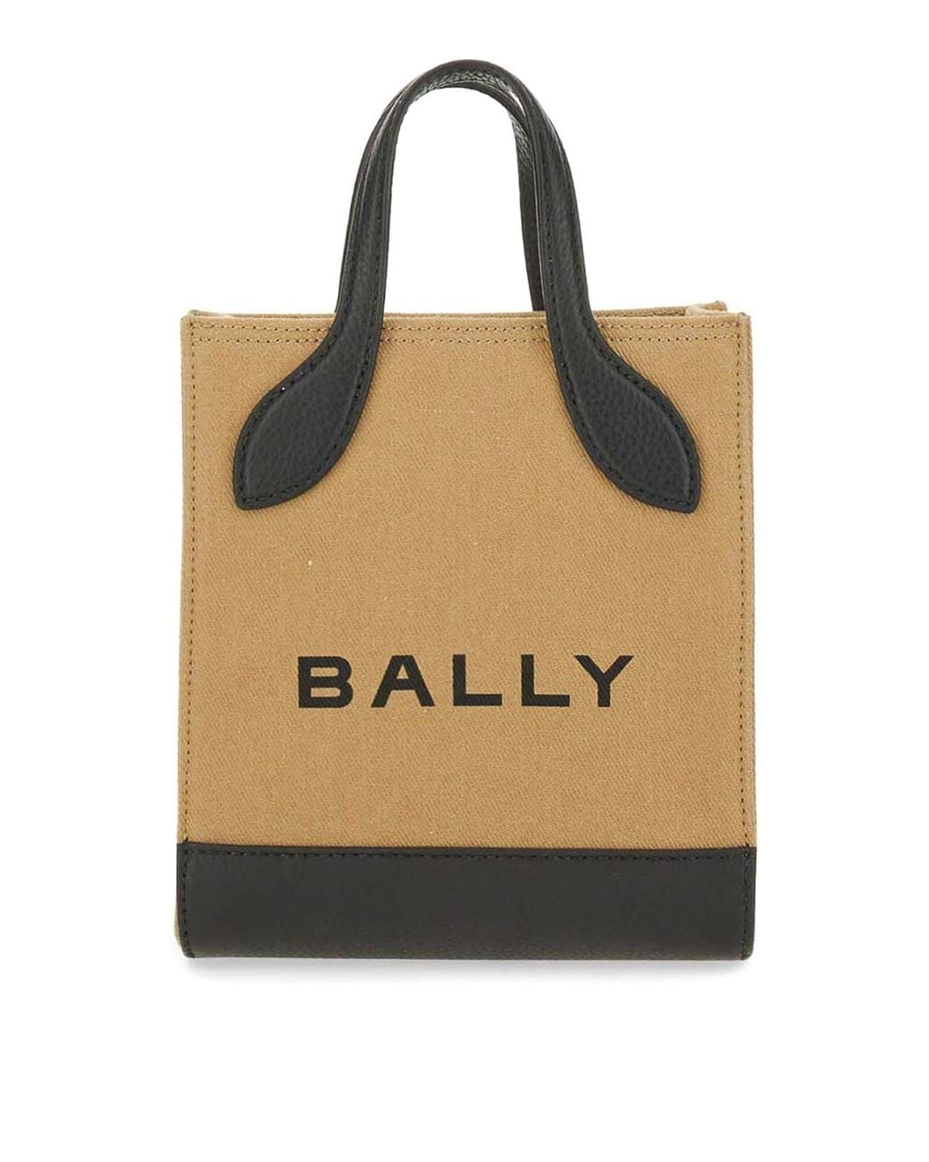 Bally Natural Bag With Logo